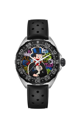 TAG Heuer Formula 1 Quartz 41 Stainless Steel / Alec Monopoly / Rubber